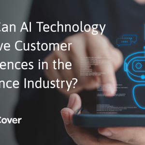 How can AI technology improve customer experiences in the insurance industry