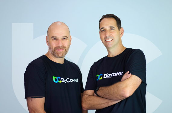 BizCover Co-Founder Michael G and Brad M