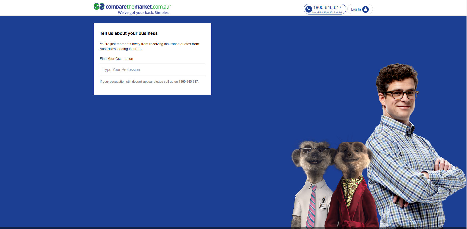 Comparethemarket.com.au and BizCover Partnership