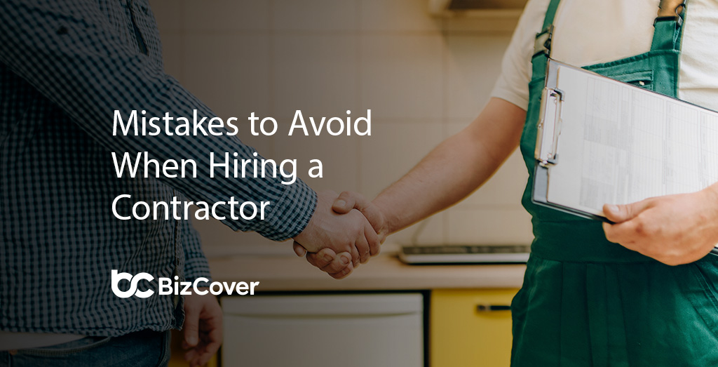 Mistakes to avoid hiring a contractor