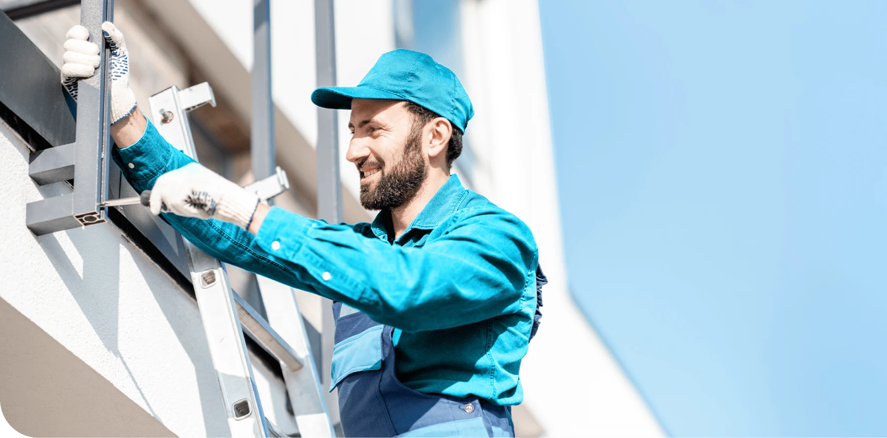 Maintenance specialist working