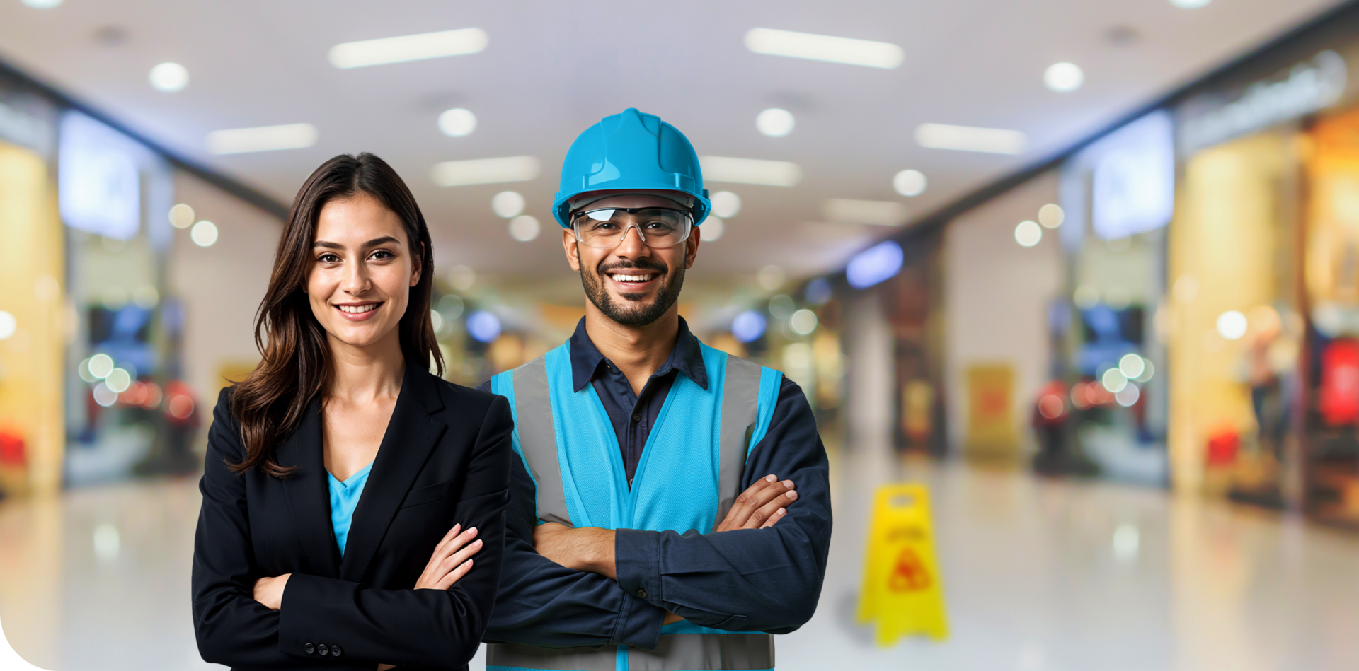 Tradespeople working for renovation projects